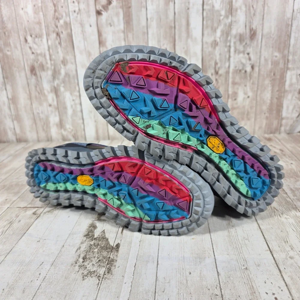 Merrell Antora 2 Rainbow Trail Running Shoes Womens 10 Multi Color  Vibram